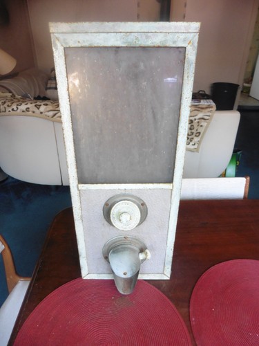Alte metall kaffeeschütte - alte,