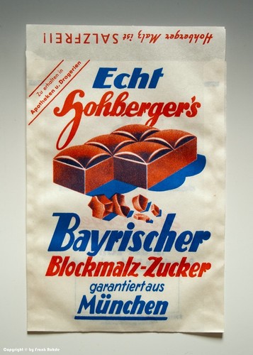 Tüte echt hohberger - -, hohberger`s