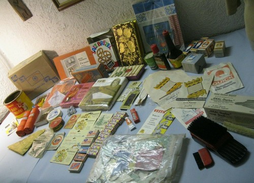 Posten alte verpackungen - alte, aus