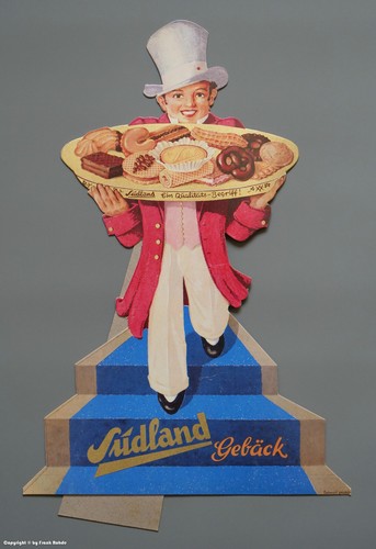 Alter reklame pappaufsteller - reklame,
