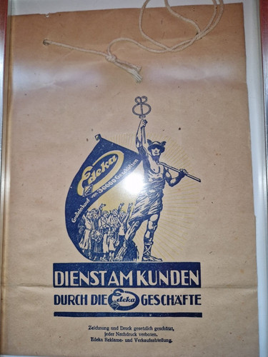 Edeka einkauftüte 20er jahre - 20er,