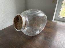 Großes altes Bonbonglas THE