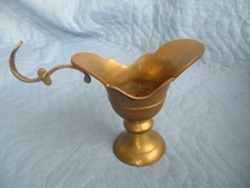 Alter Messing Schütte Krug